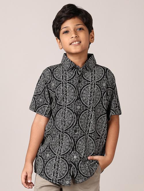 boys short sleeves printed shirt - 21562935 -  Standard Image - 0