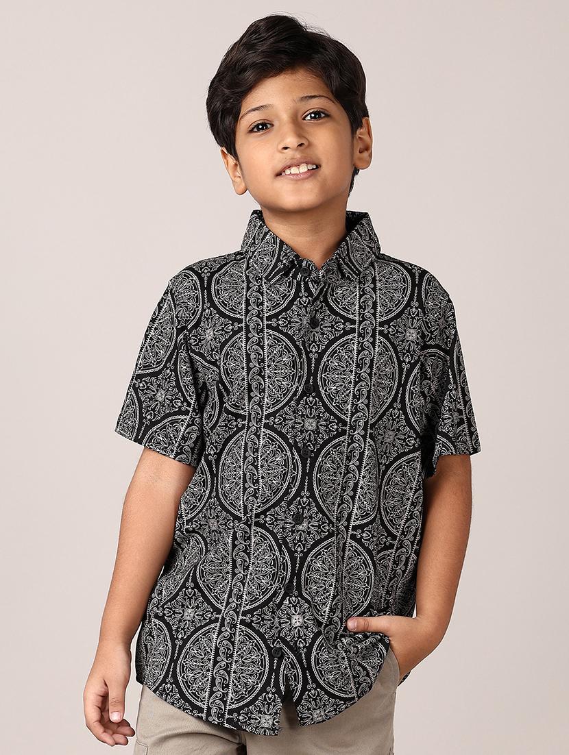 boys short sleeves printed shirt - 21562935 -  Zoom Image - 0