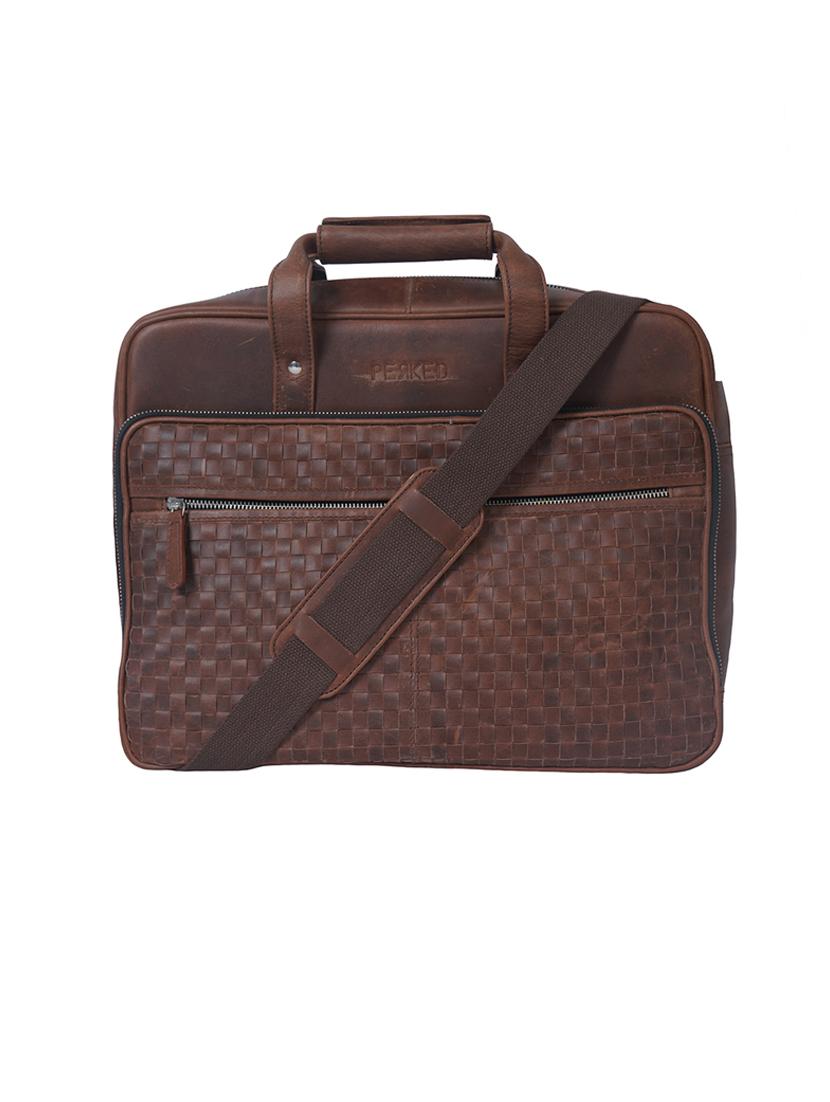 men brown laptopbag - 21563209 - Zoom Image - 0