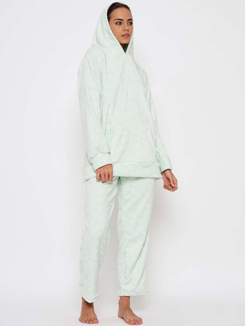 women long sleeve self-designed nightwear set - 21564080 -  Standard Image - 3