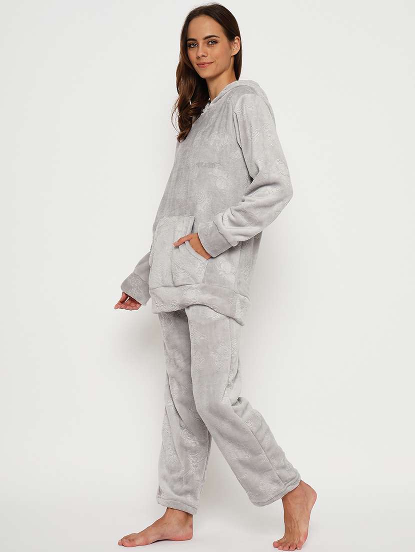 women long sleeve self-designed nightwear set - 21564081 -  Standard Image - 3