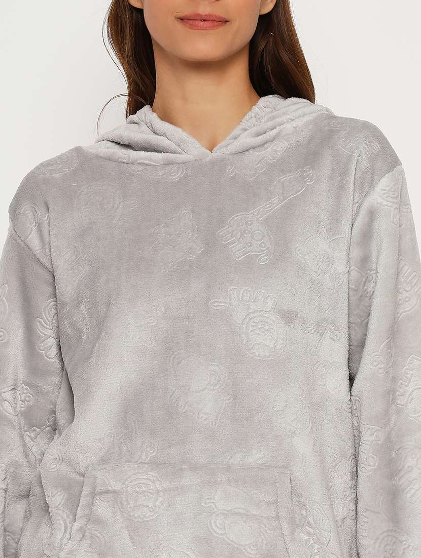 women long sleeve self-designed nightwear set - 21564081 -  Standard Image - 5