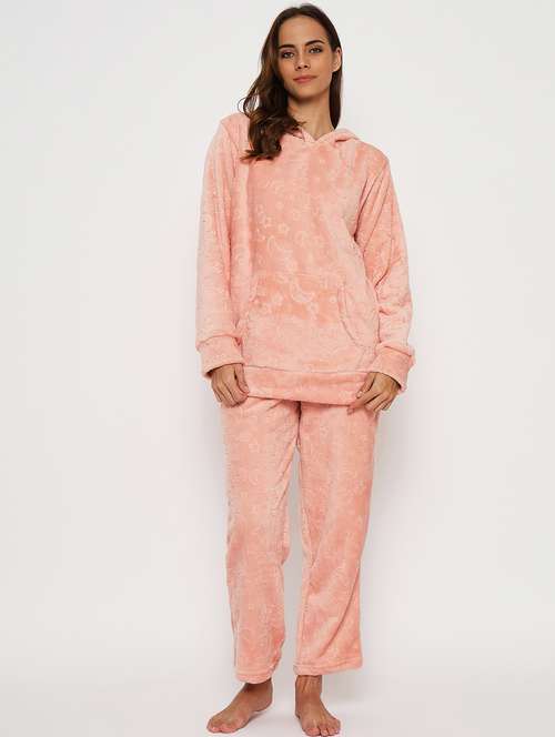 women long sleeve self-designed nightwear set - 21564083 -  Standard Image - 0