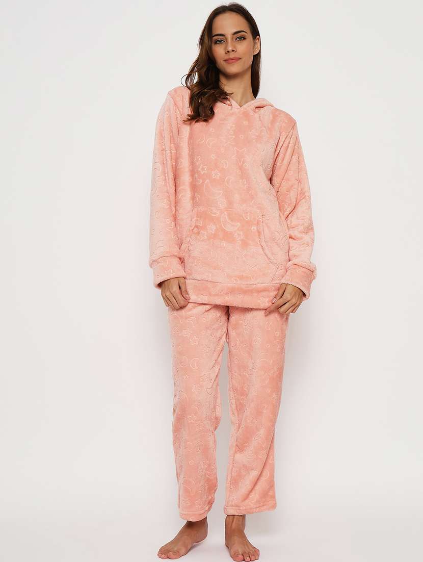 women long sleeve self-designed nightwear set