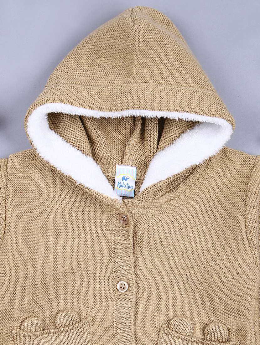 kids long sleeves self design sweater - 21564128 -  Standard Image - 3