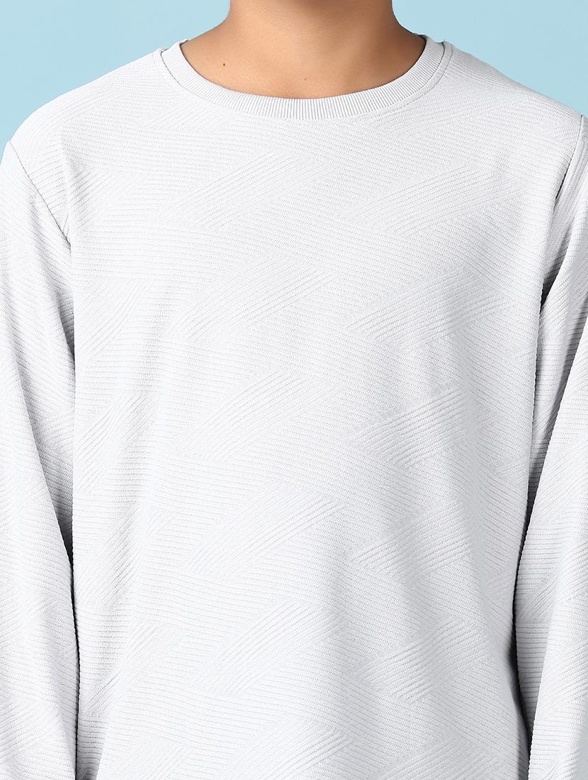 boys long sleeves plain t-shirt - 21564840 - Standard Image - 5
