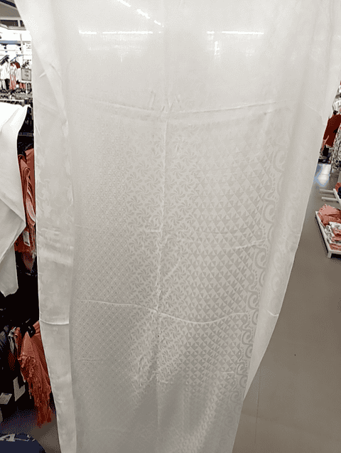 off white rayon stole - 21564857 - Standard Image - 0