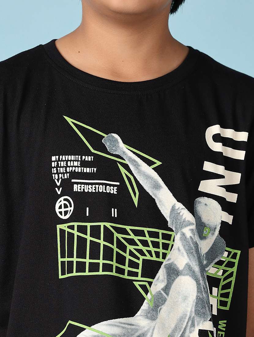 boys graphic print short sleeve t-shirt - 21564859 -  Standard Image - 5