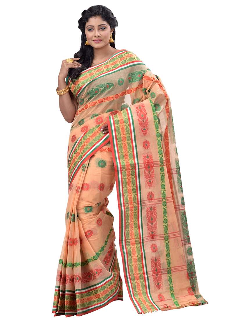 women self design handloom saree  - 21566508 -  Zoom Image - 0