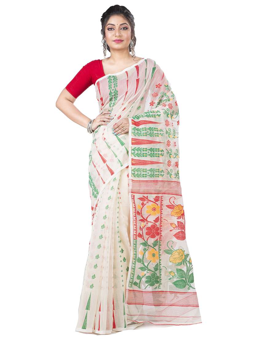 women self design handloom saree - 21566562 - Zoom Image - 0