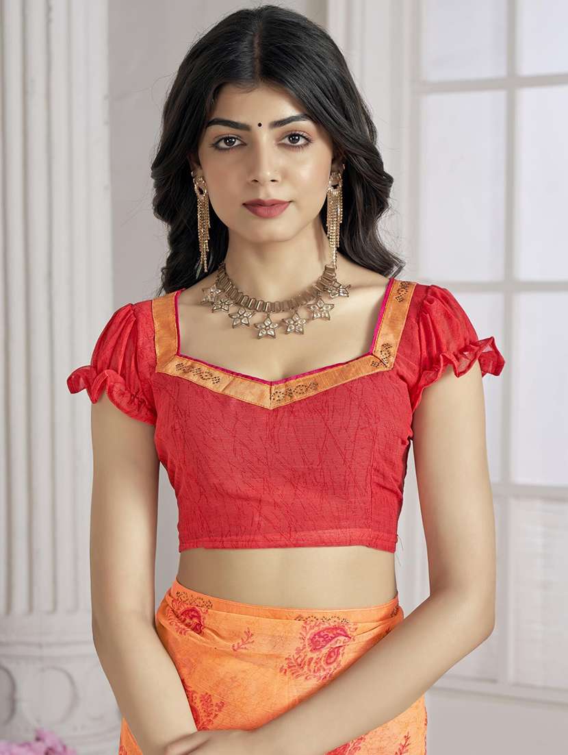 women printed embellished saree - 21567429 -  Standard Image - 3