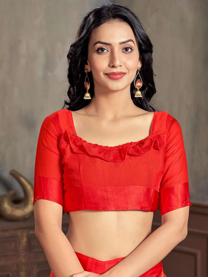 women red printed saree - 21567622 -  Standard Image - 3