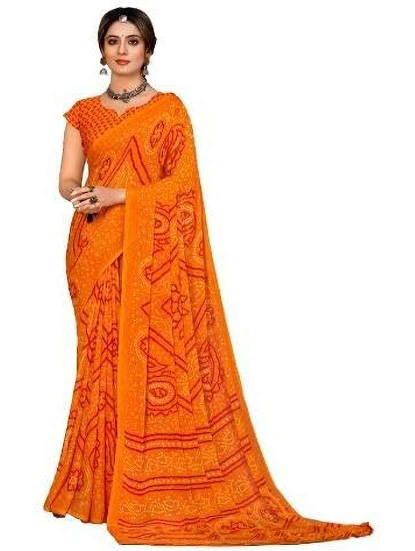 women printed saree