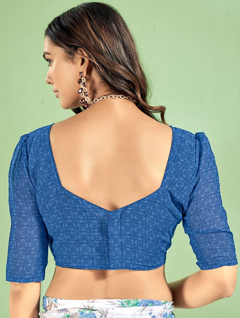 women floral printed saree  - 21567713 -  Standard Image - 3