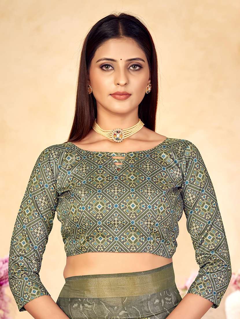 women printed saree - 21567756 -  Standard Image - 3