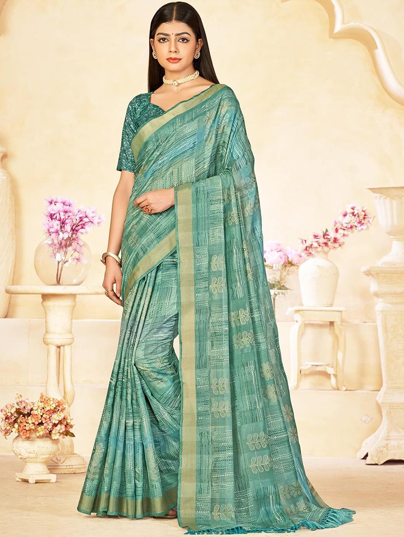 women printed saree - 21567765 - Zoom Image - 0