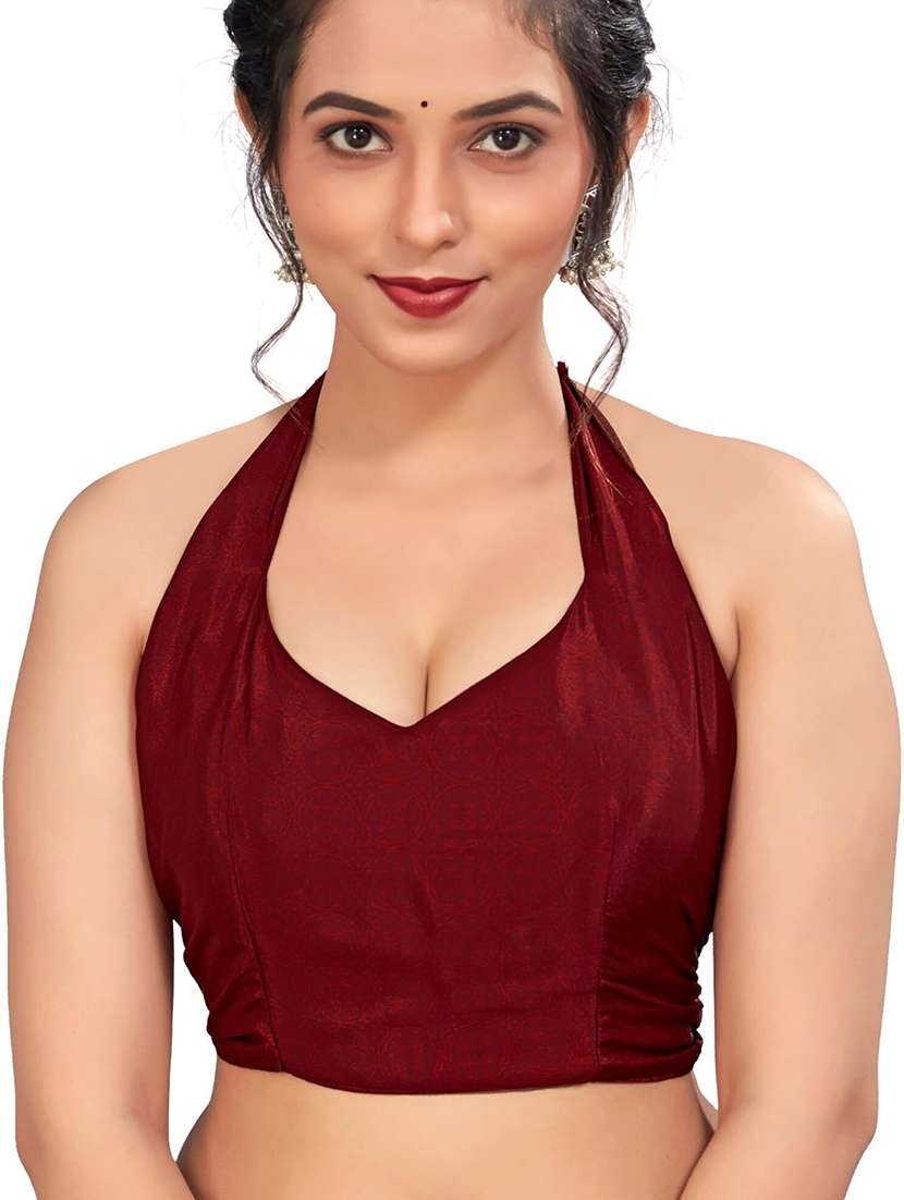 women solid printed bordered saree - 21567779 - Standard Image - 3