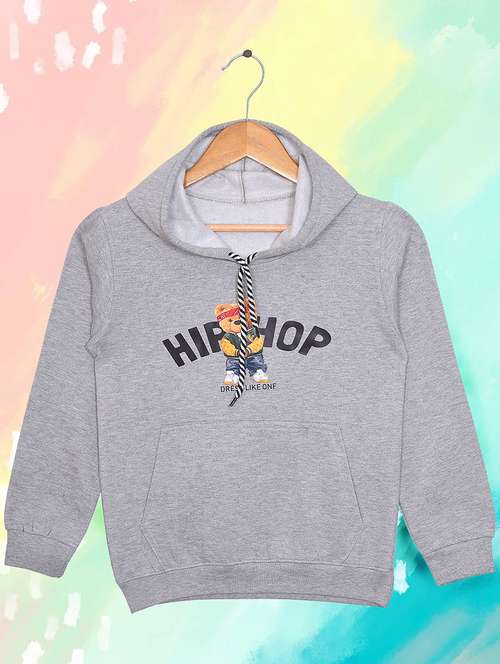 boys long sleeves front print sweatshirt - 21567837 -  Standard Image - 0