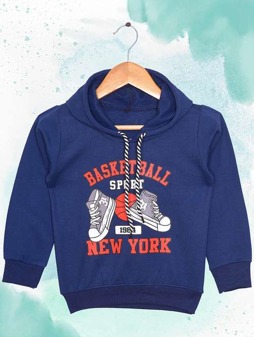 boys long sleeves front print sweatshirt - 21567838 -  Standard Image - 0