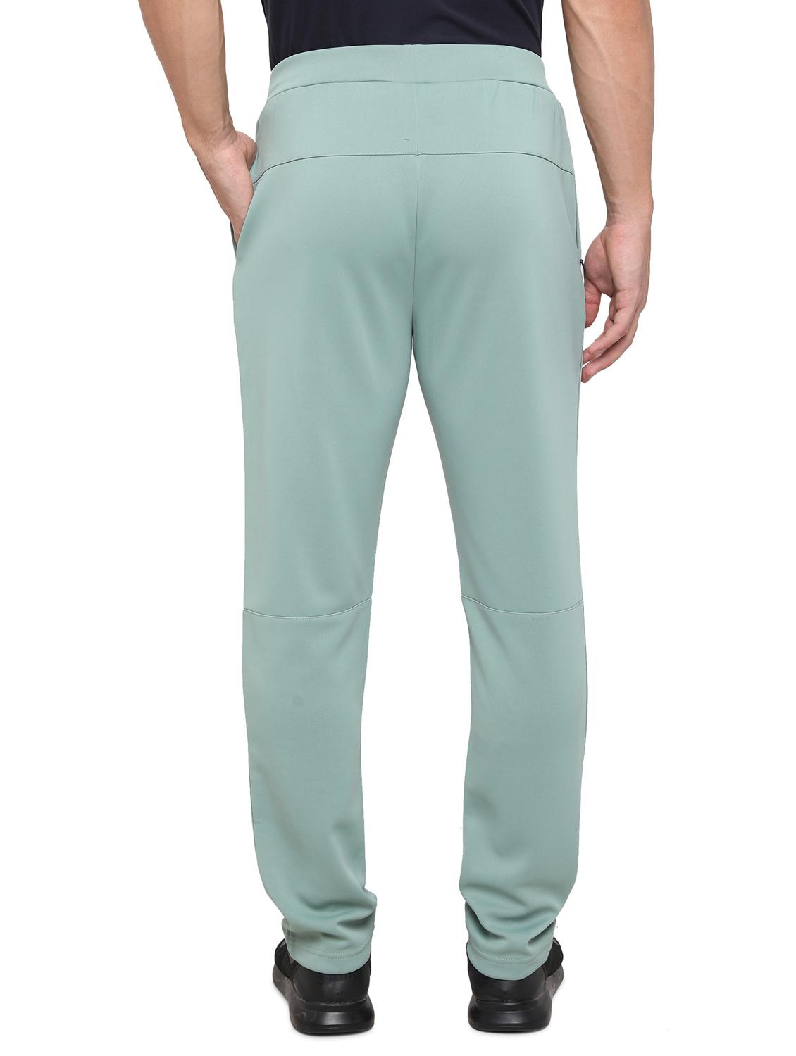 olive polyester ankle length track pant - 21567949 - Standard Image - 3