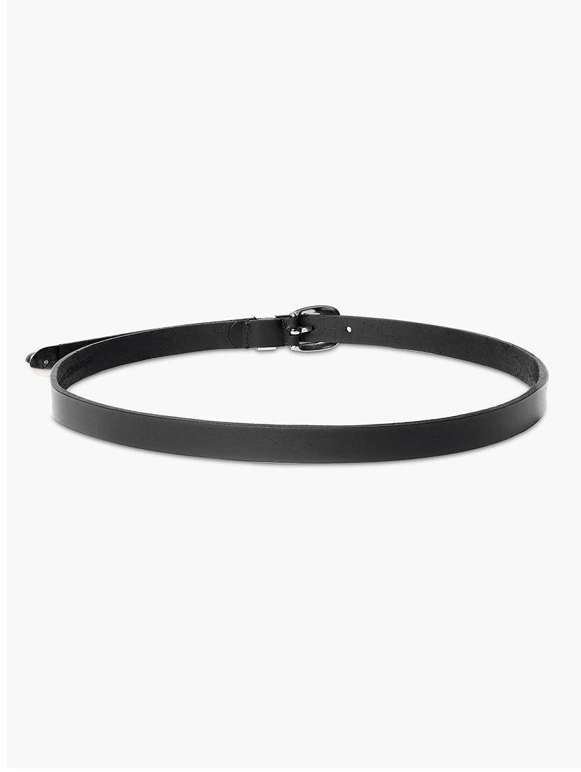 aditi wasan black solid genuine leather women's belt - 21568184 - Standard Image - 3