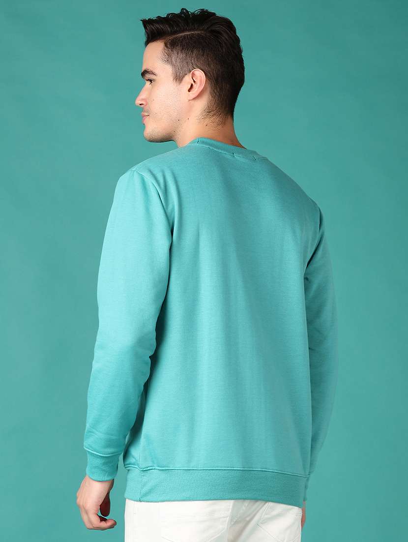 men long sleeves color block sweatshirt - 21569577 -  Standard Image - 3