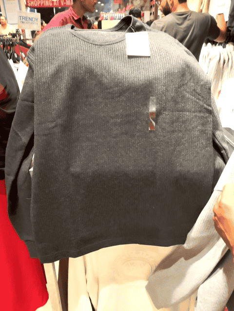 charcoal melange poly cotton thermal set - 21569582 - Zoom Image - 0