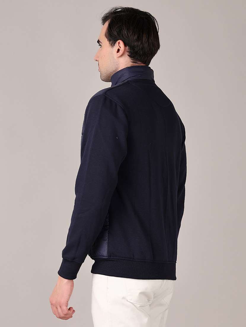 men solid long sleeve puffer jacket - 21569645 -  Standard Image - 3