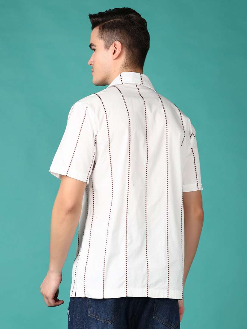 men striped short sleeve shirt - 21569717 -  Standard Image - 3