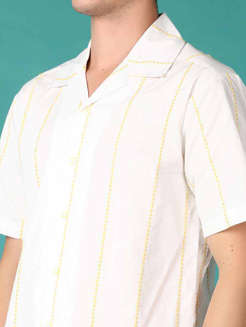 men striped short sleeve shirt - 21569718 -  Standard Image - 5