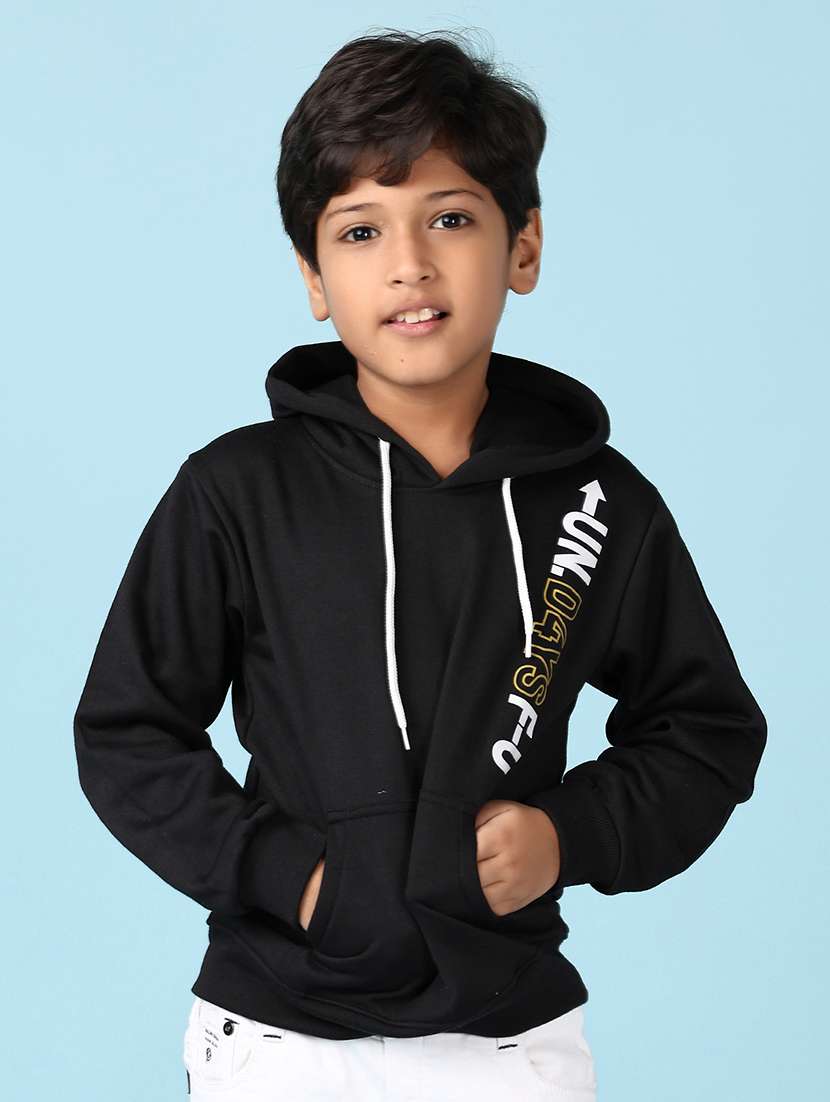boys placement print long sleeve sweatshirts