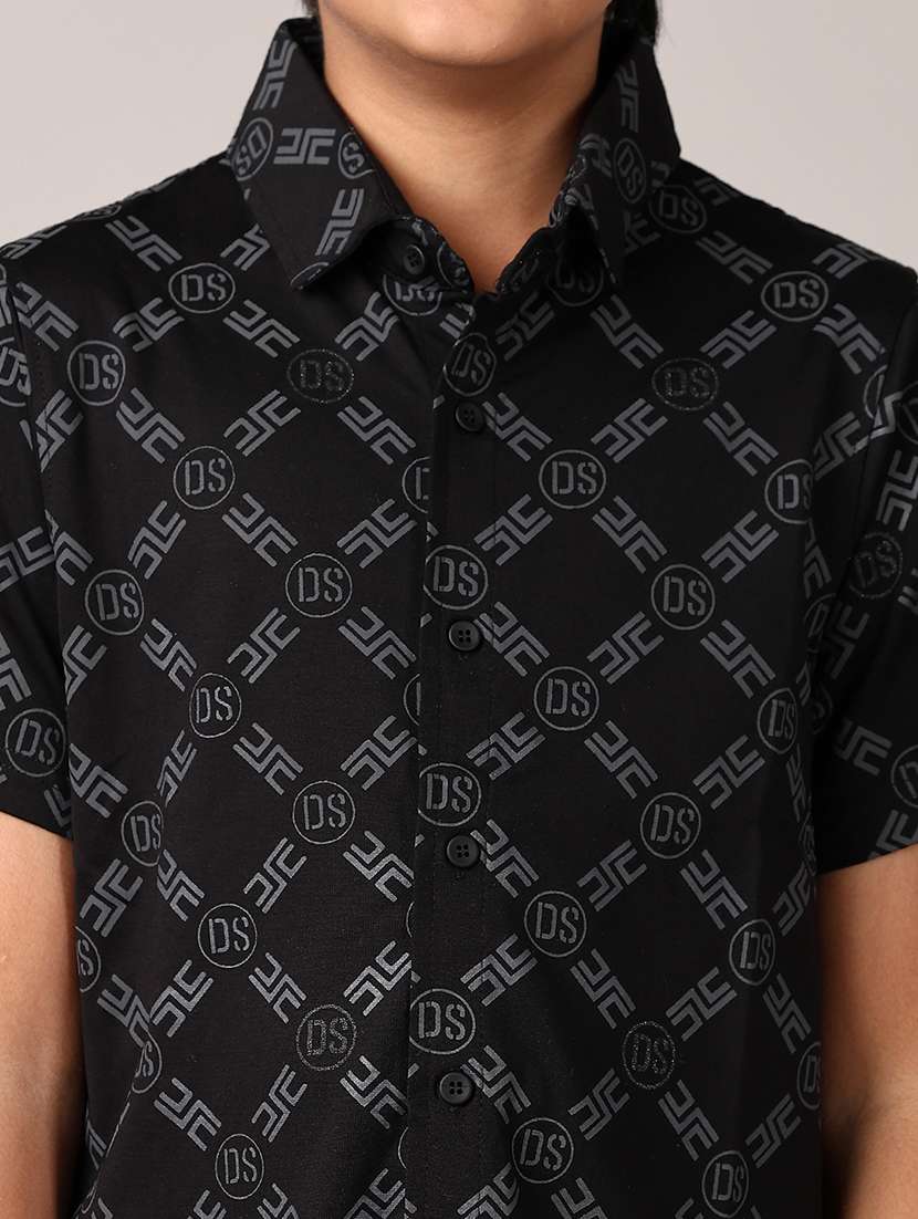 boys short sleeves printed shirt - 21569781 -  Standard Image - 5