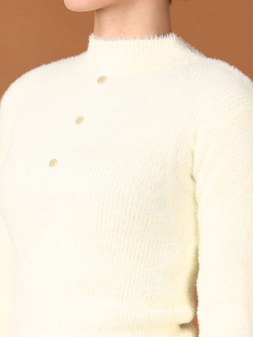 women self design long sleeve cardigan - 21569808 -  Standard Image - 5