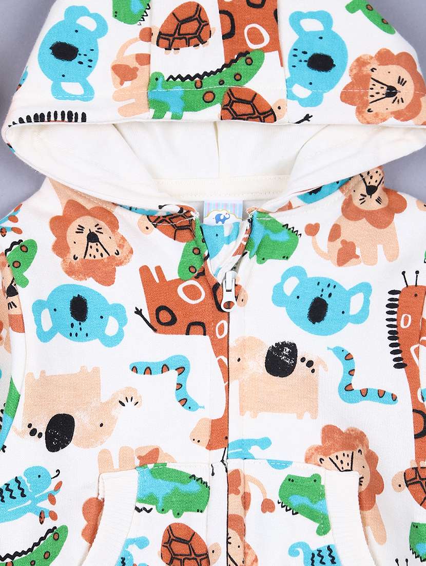 boys all over print hooded sweatshirt - 21569868 -  Standard Image - 3