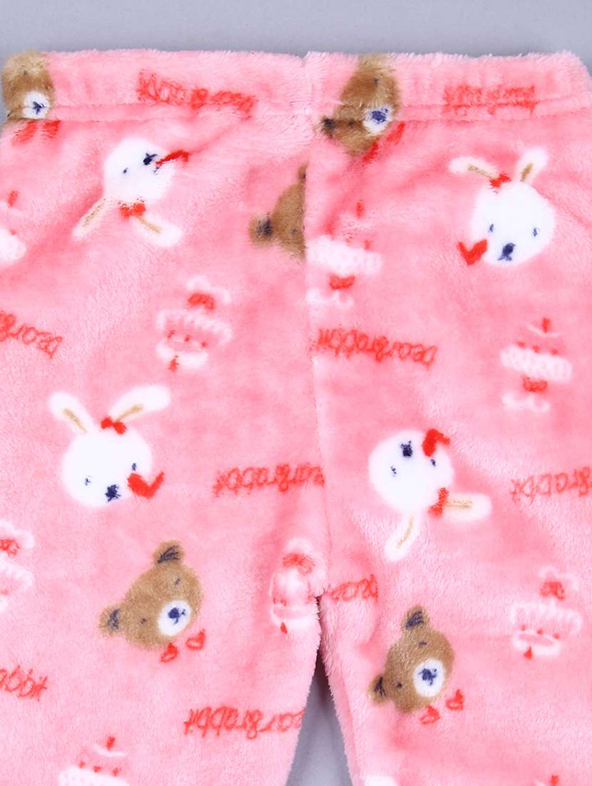 girls printed winterwear full length set - 21569869 -  Standard Image - 3