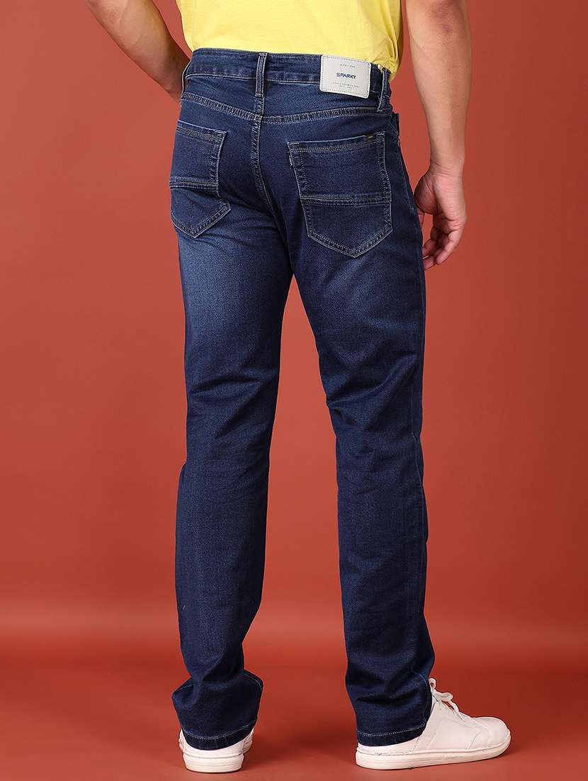 blue cotton jeans - 21570276 -  Standard Image - 3