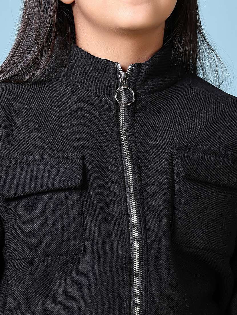 kids ong sleeves plain regular jackets  - 21570650 -  Standard Image - 5