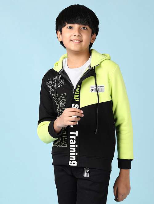 boys color block long sleeve sweatshirt - 21570677 -  Standard Image - 0
