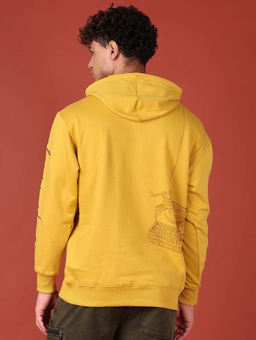 Men Long Sleeves Placement Print Sweatshirt - 21570743 -  Standard Image - 3
