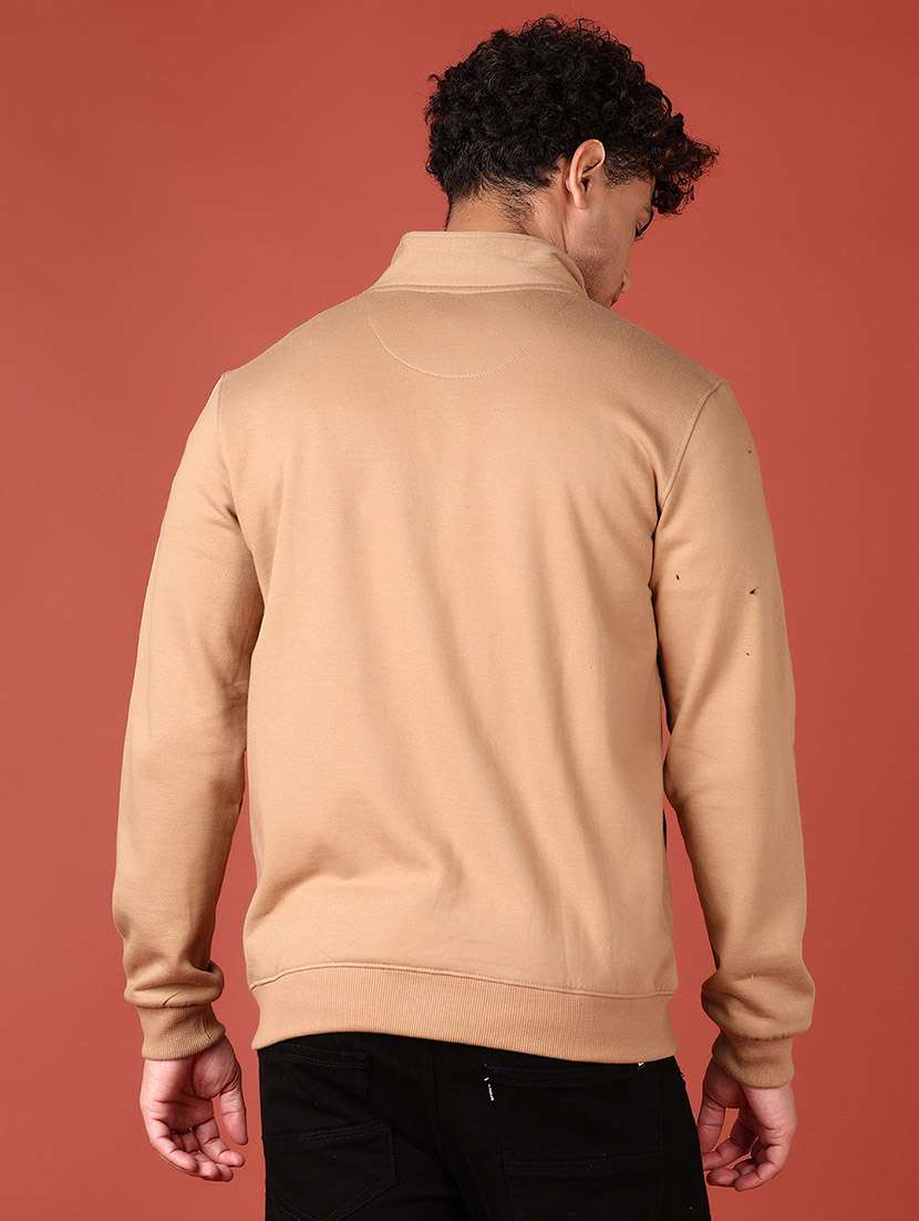 men long sleeves solid casual jacket - 21570802 -  Standard Image - 3