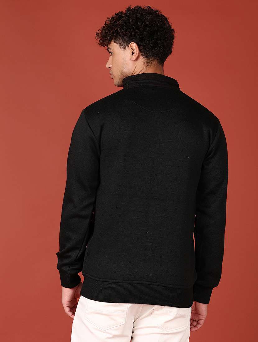 men long sleeves plain sweatshirt - 21570817 -  Standard Image - 3