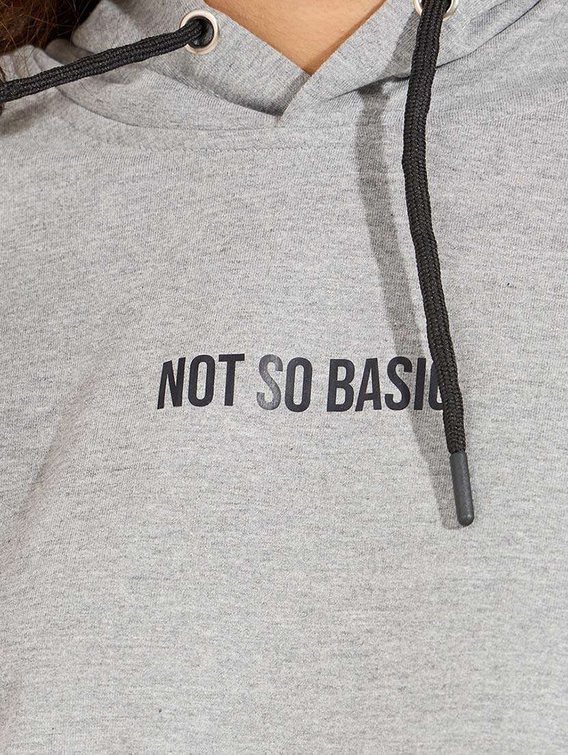 women long sleeved placement print sweatshirt - 21571393 -  Standard Image - 3