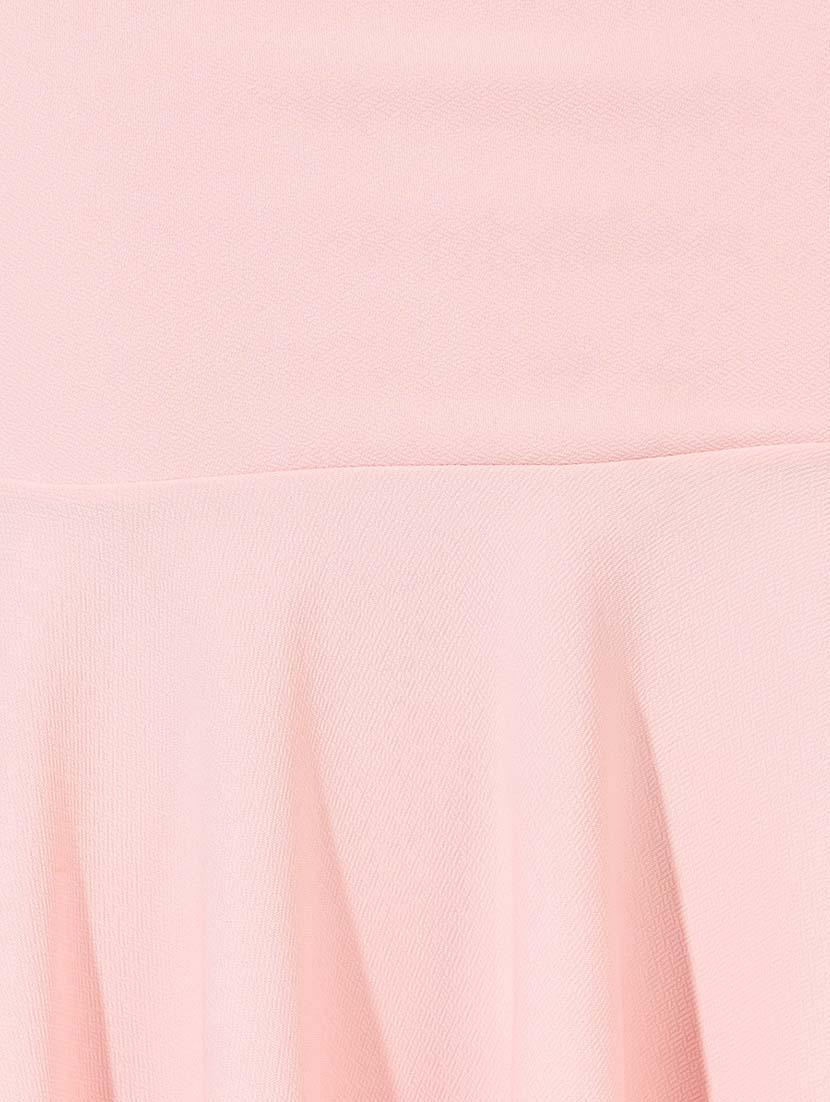 women pink solid tiered dress - 21571410 - Standard Image - 5