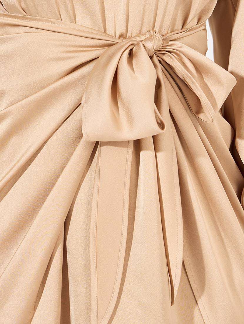 women nude solid sheath dress - 21571426 -  Standard Image - 5