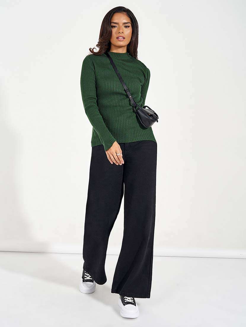 women long sleeve self-designed pullover - 21571434 - Zoom Image - 0