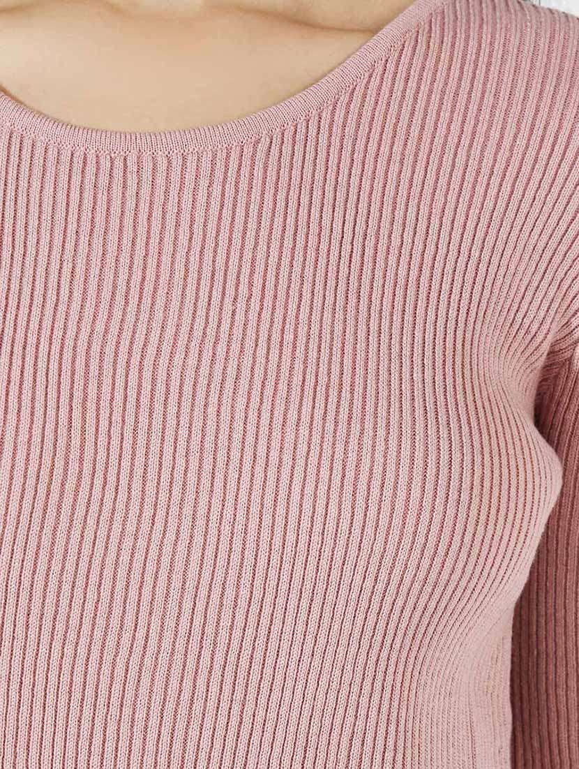women long sleeve self-designed pullover - 21571446 - Standard Image - 3