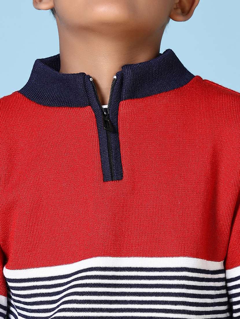 boys long sleeves striped sweater - 21573072 -  Standard Image - 5