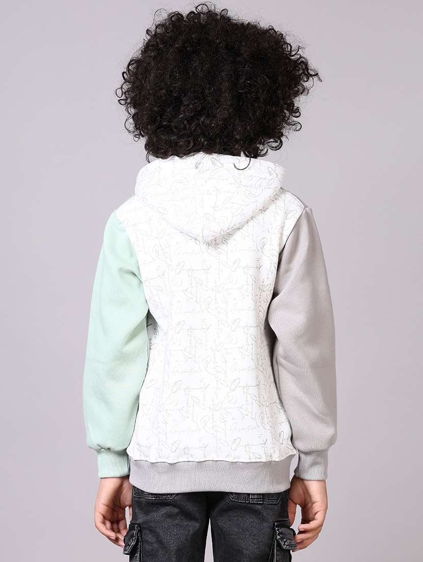 boys long sleeves color block sweatshirt - 21573090 -  Standard Image - 3