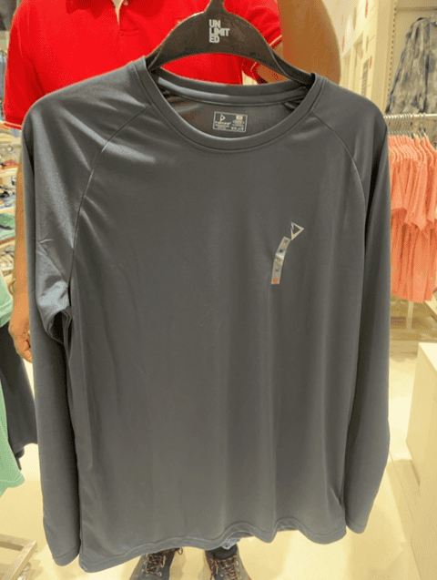 dark grey polyester tshirt - 21573158 - Standard Image - 0