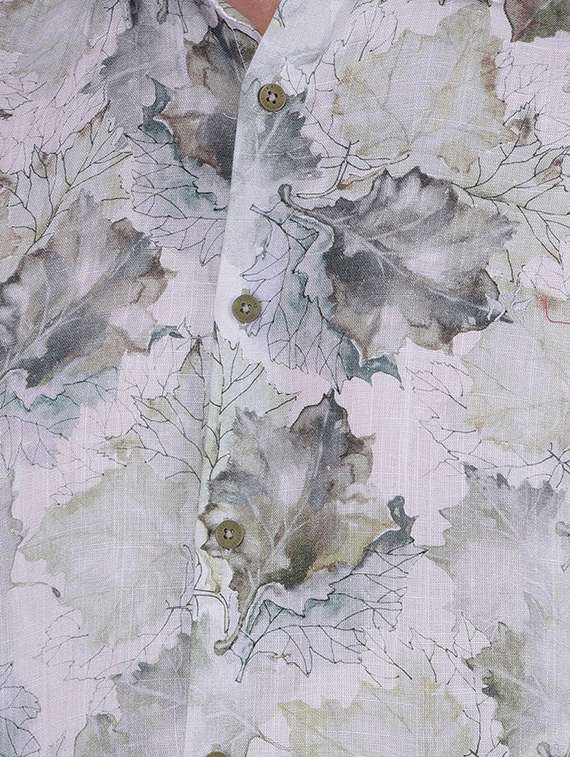 men printed collared regular fit shirt - 21573823 -  Standard Image - 5